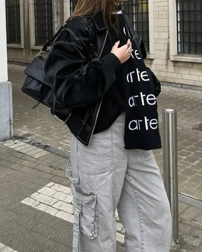 Casey - Het Essentiel leren bomberjack