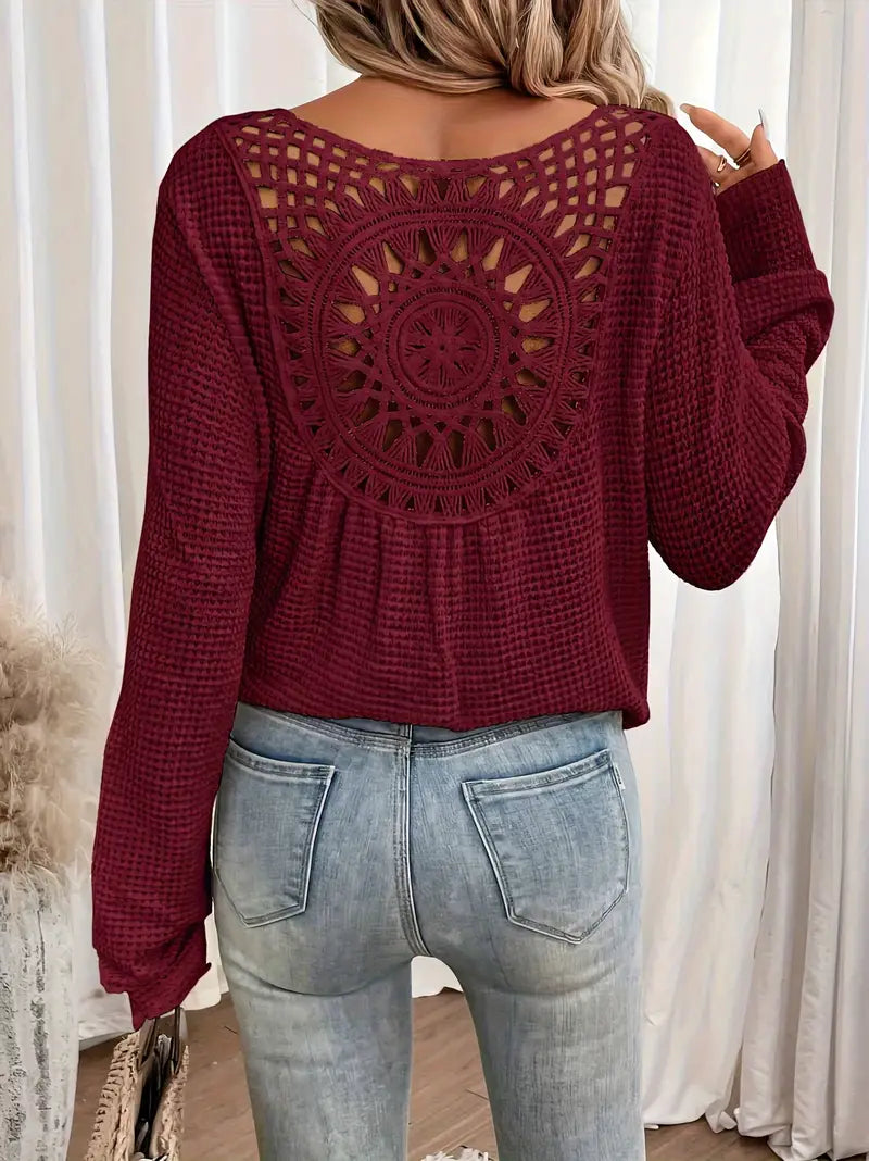 Sasha | Gebreide Mandala trui