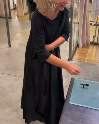 Marit | Tweedelige set sweatshirt en jarretel