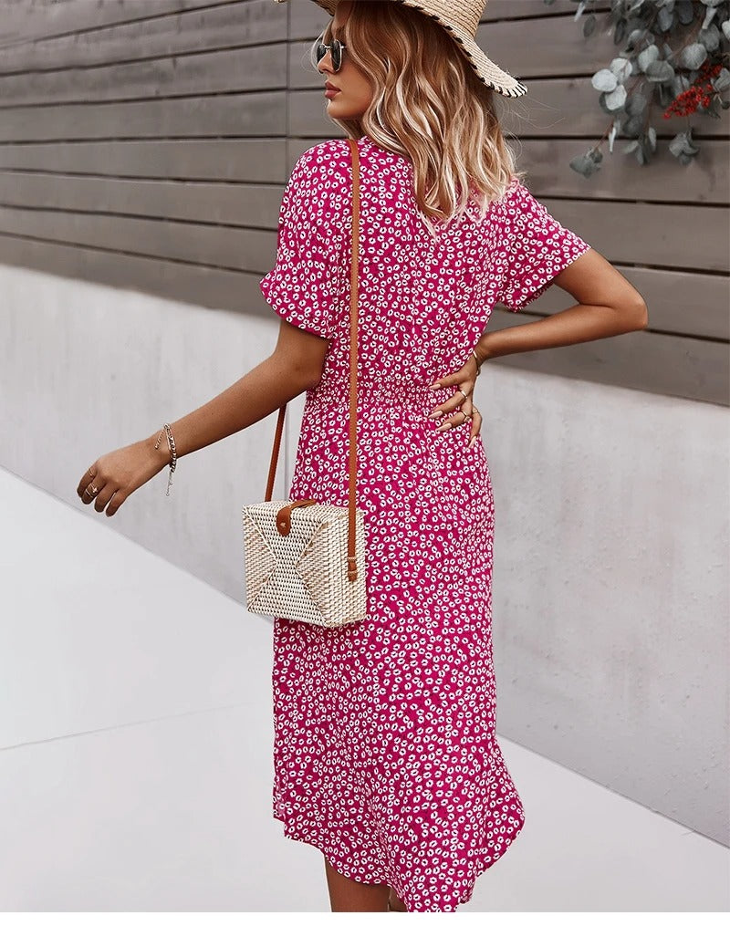 Thelma | Jurk met bloemenprint
