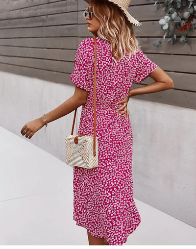 Thelma | Jurk met bloemenprint
