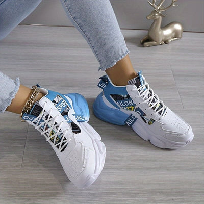 Sophia | Colorblock vrijetijds sneakers voor vrouwen