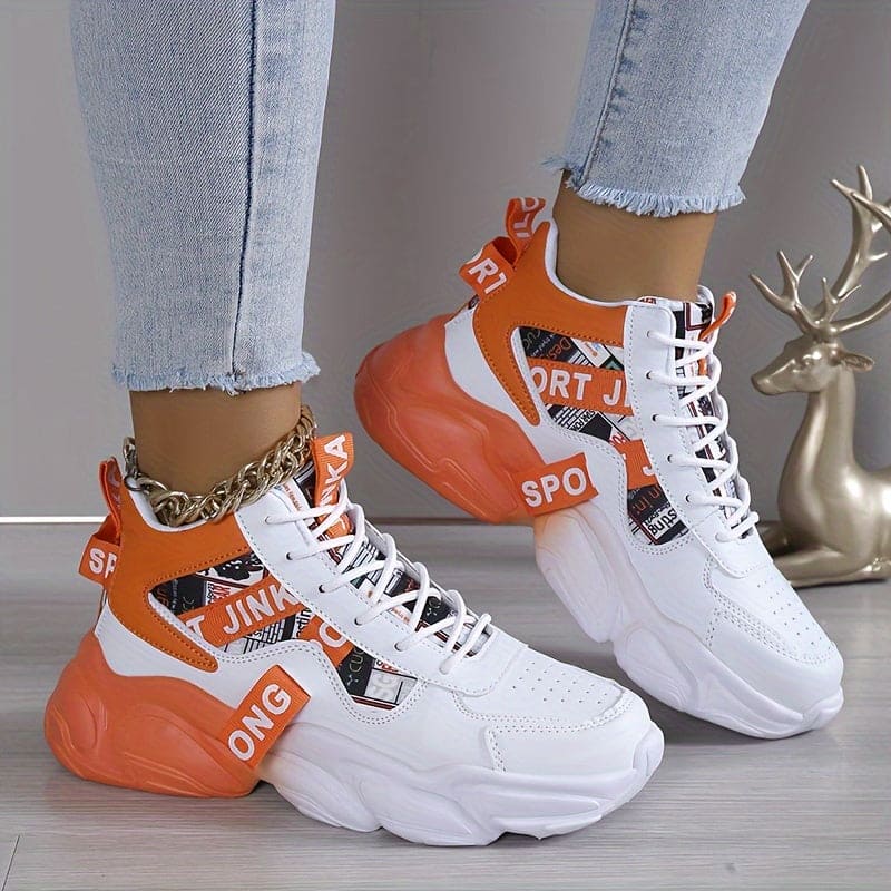 Sophia | Colorblock vrijetijds sneakers voor vrouwen