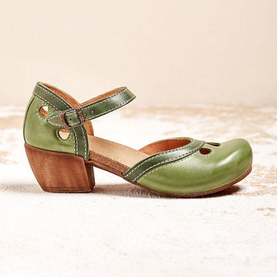 Giulia - sandalen met lage hakken