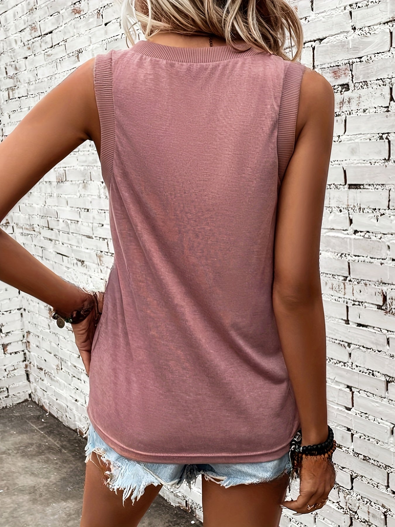 Joan | Elegante mouwloze top