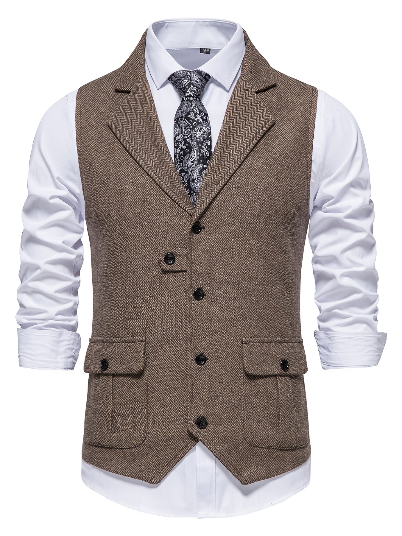 Oliver Tweed Vest | Stijlvol heren gilet voor de feestdagen