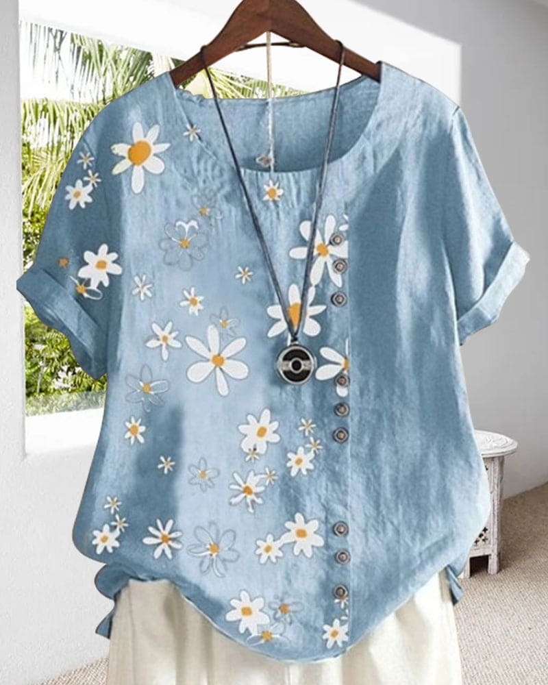 Elin - Katoenen blouse