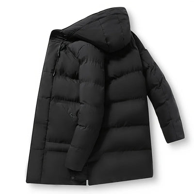 Lange Winterjas voor Moderne Mannen