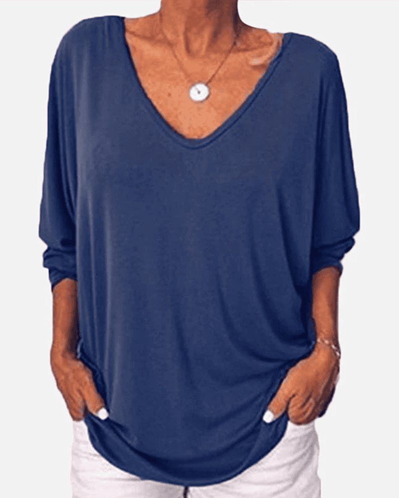 Julia | Blouse met sluiting aan de achterkant