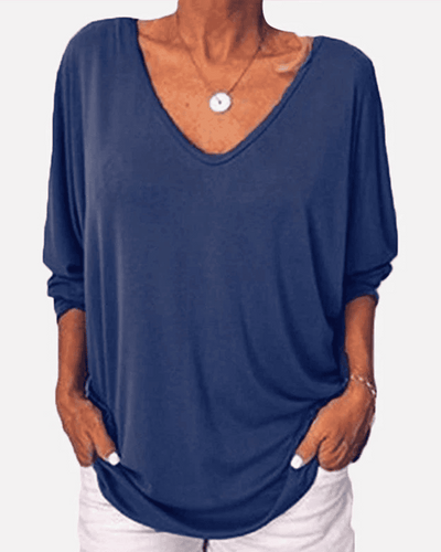 Julia | Blouse met sluiting aan de achterkant