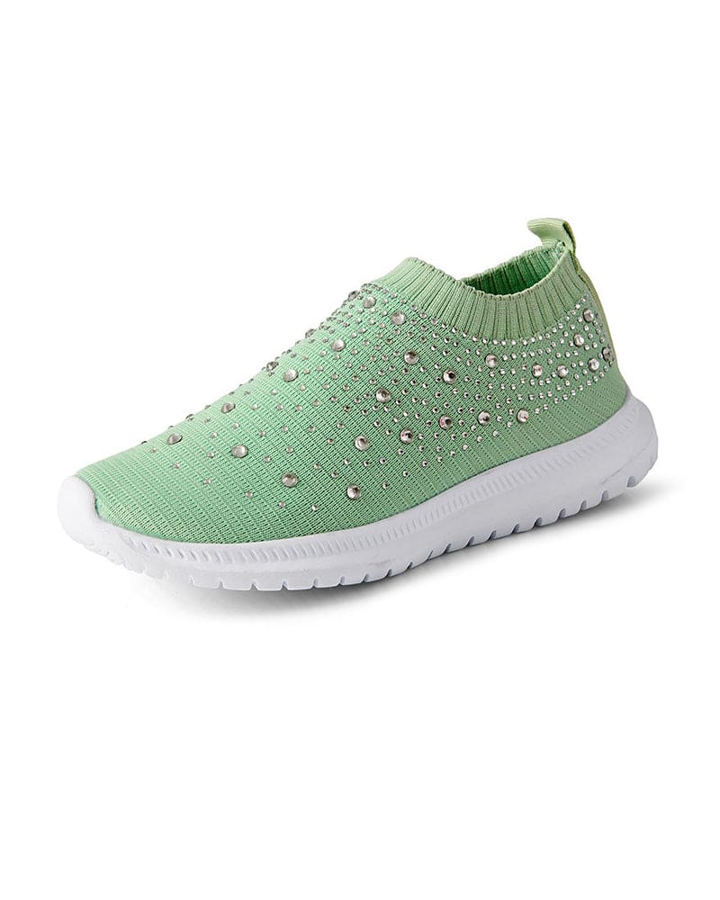 Zoe | Instap-schoenen Met Strass