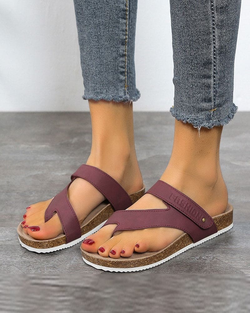 Yara | Comfortabele leren slippers
