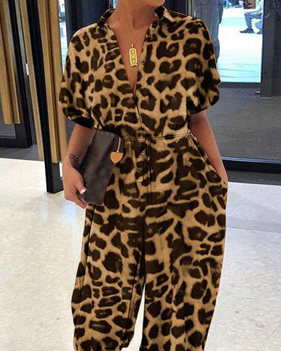 Pleun | Veelkleurige vintage jumpsuit