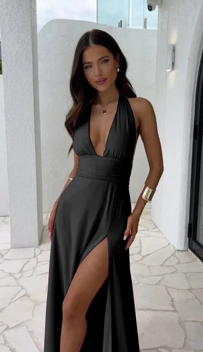 Cindy - Sexy V-hals Jurk