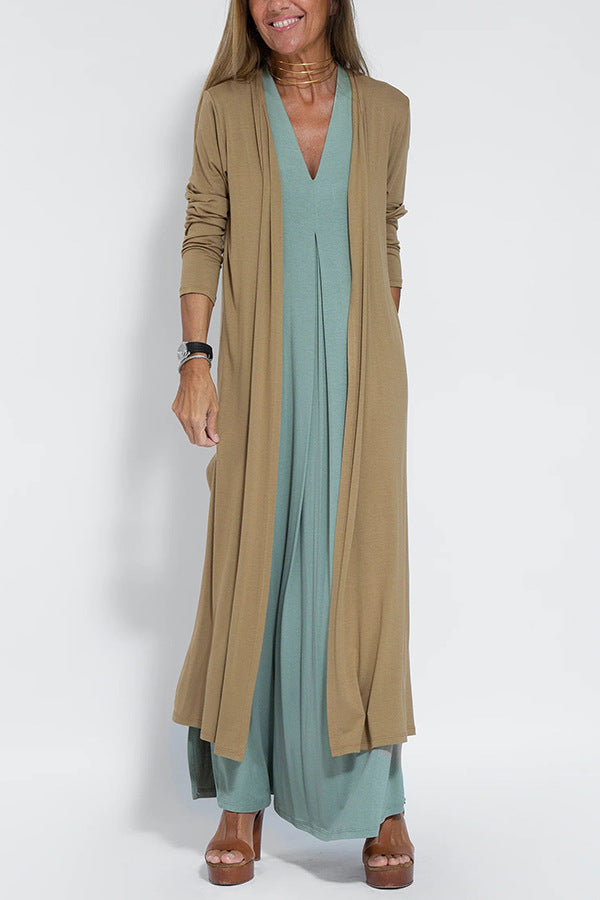 Fenna - Comfy Jurk met gratis vest
