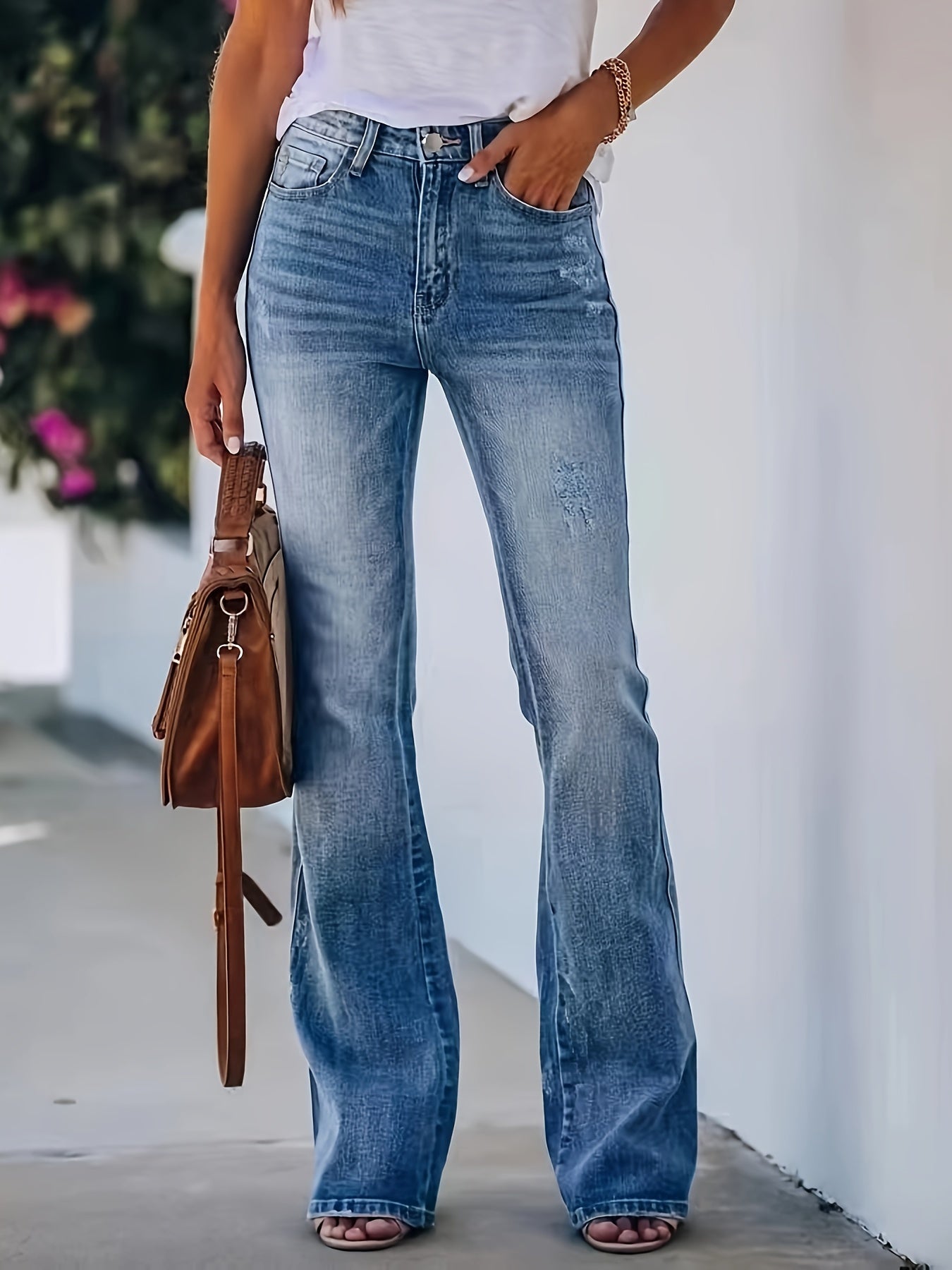 Valencia | Hoge-stretch Bootcut Jeans