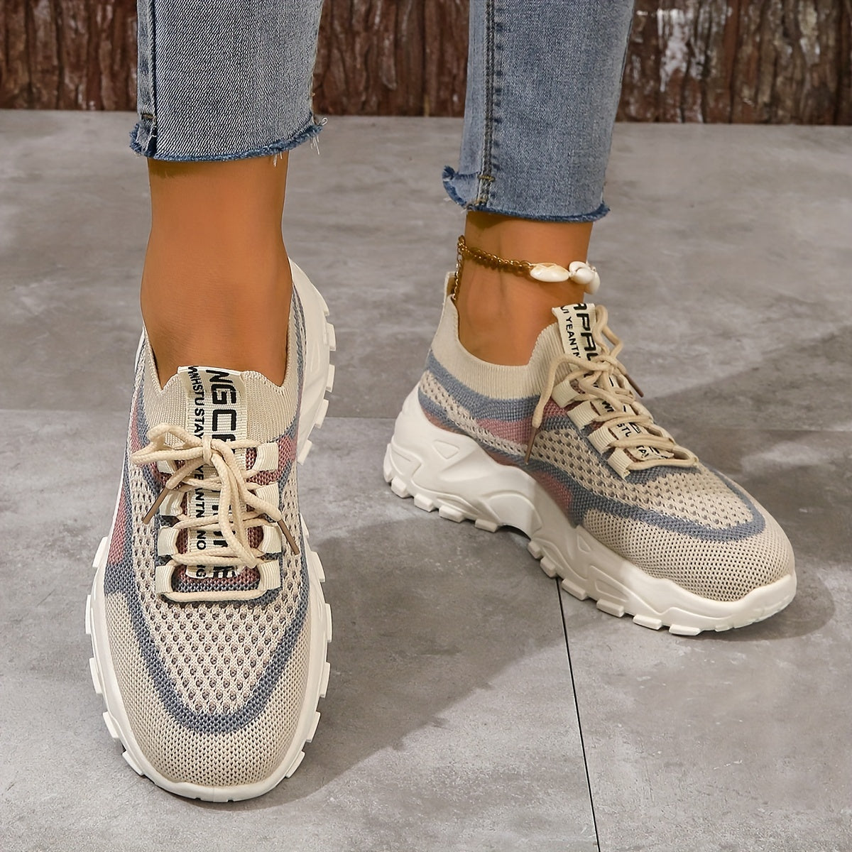 Amanda - Ademende Stijlvol Sneakers
