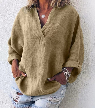 Fleur -  Leuk Trendy overhemd voor dames