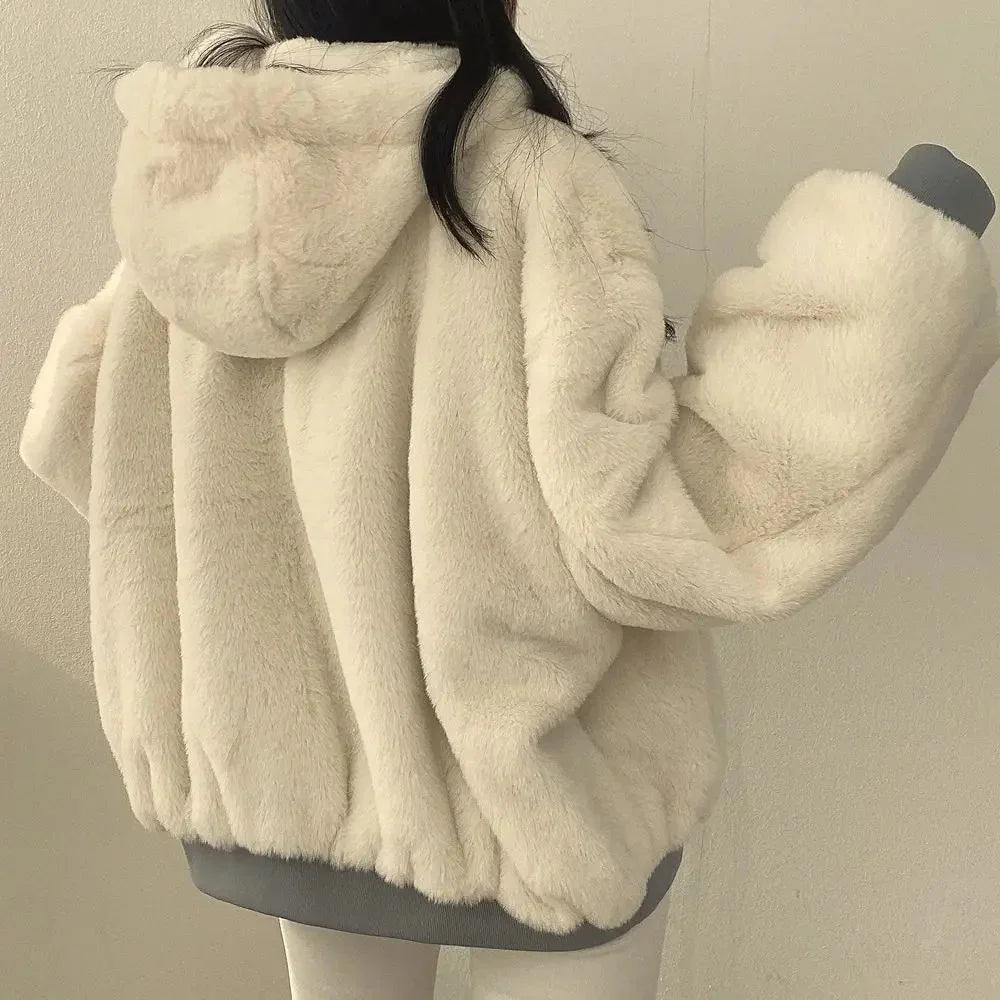 Eliana - Knusse oversized jas voor dames