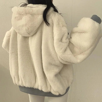 Eliana - Knusse oversized jas voor dames