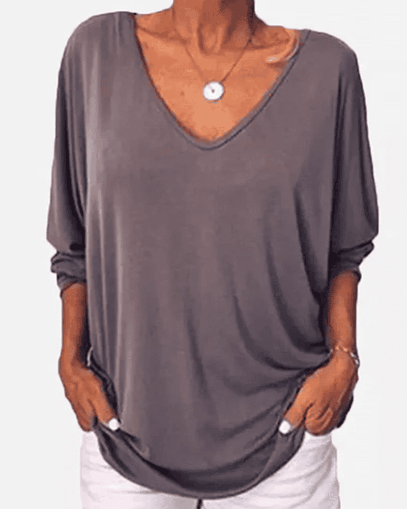 Julia | Blouse met sluiting aan de achterkant