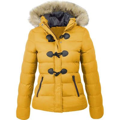 Woolstra Parka | Elegante winterjas met faux bontkraag en capuchon voor dames