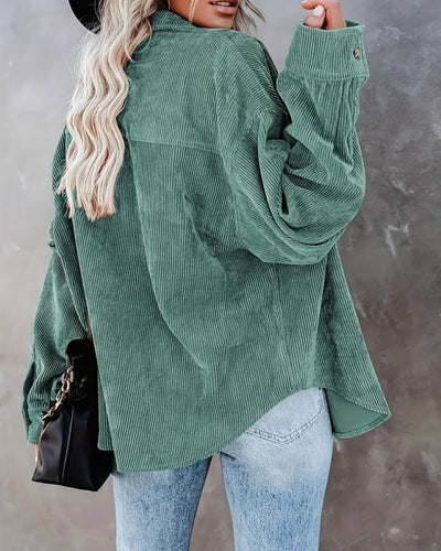 Roxy | Vintage fluwelen overhemd