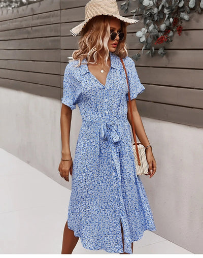Thelma | Jurk met bloemenprint