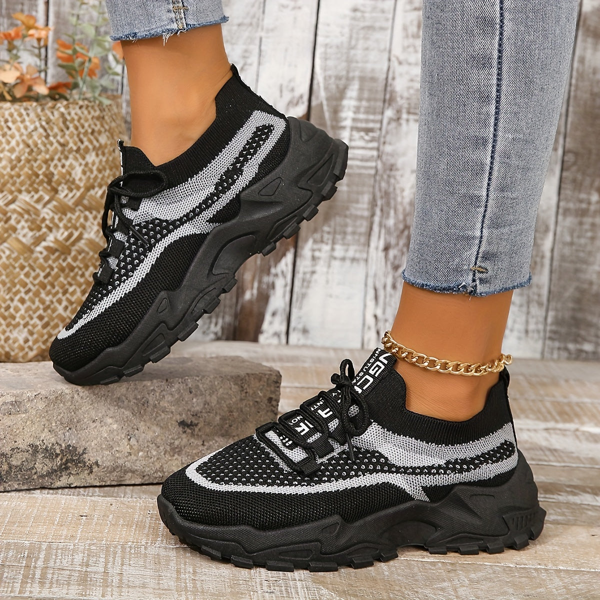 Amanda - Ademende Stijlvol Sneakers