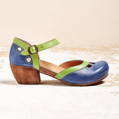 Giulia - sandalen met lage hakken