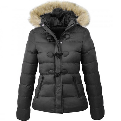 Woolstra Parka | Elegante winterjas met faux bontkraag en capuchon voor dames