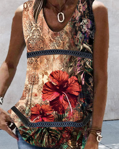 Chloe - Dames Bloemenprint Blouse