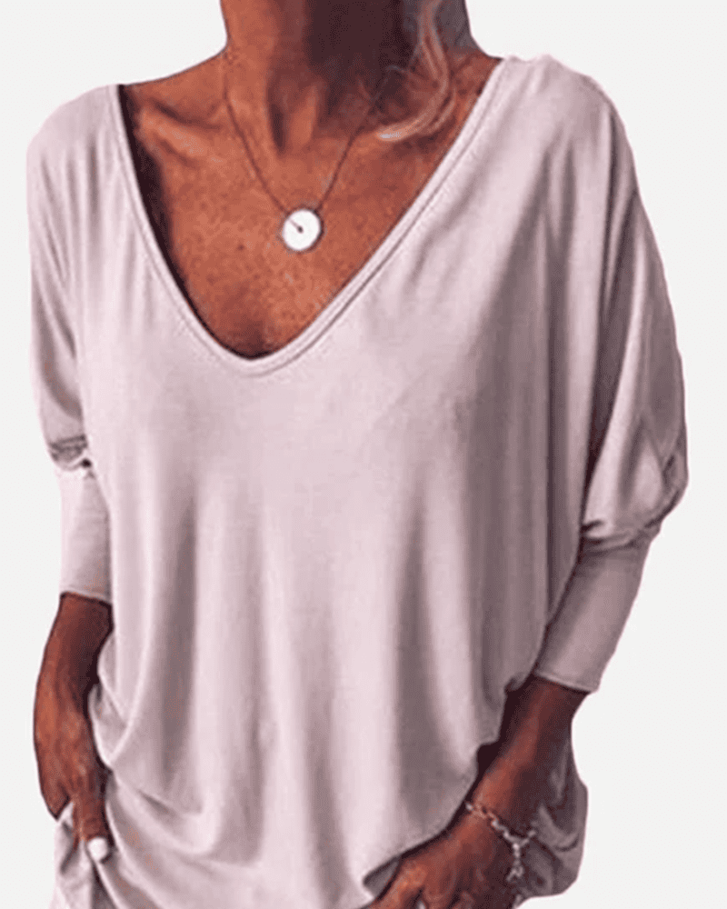 Julia | Blouse met sluiting aan de achterkant