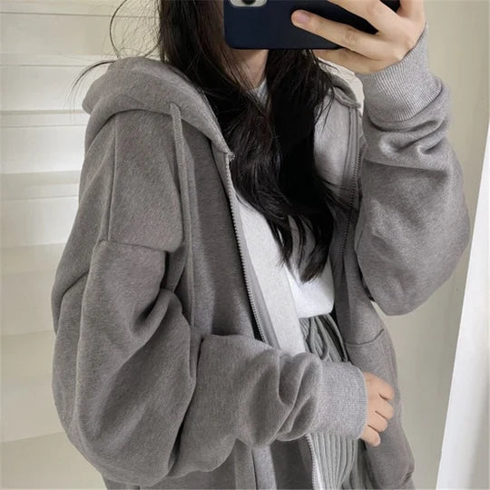 Emberlynn - Casual oversized hoodie voor dames