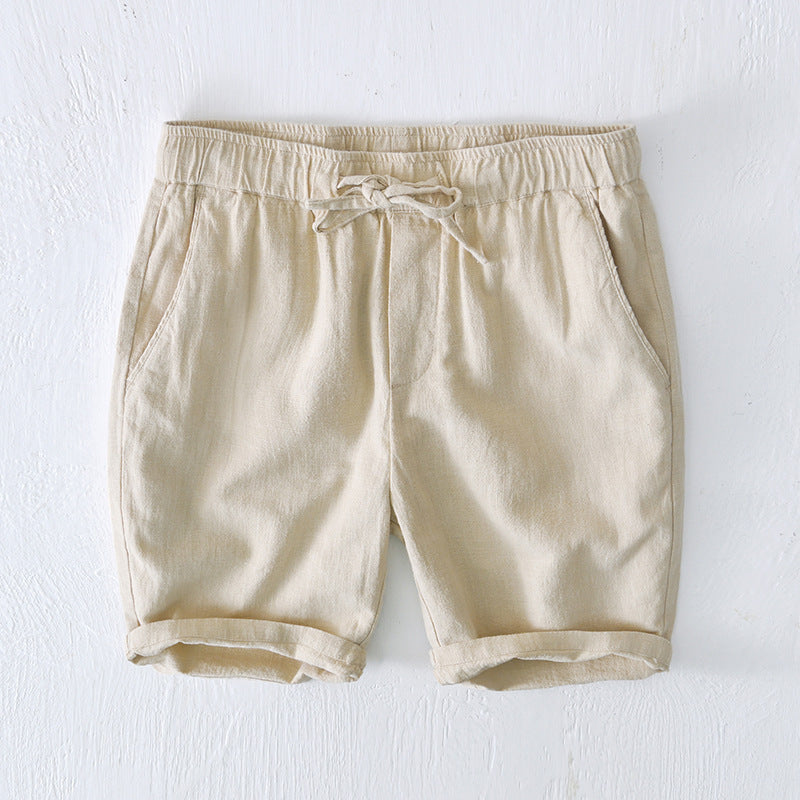 Kai | Luchtige Linnen Korte broek