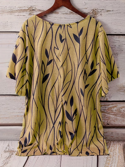 Floria - Shirt met bloemenprint