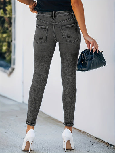 Liora | Stretchy Gescheurde Skinny Jeans