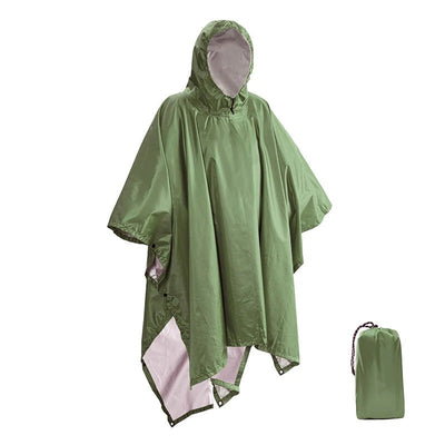 Waterdichte Regenponcho met Capuchon
