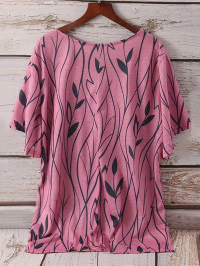 Floria - Shirt met bloemenprint
