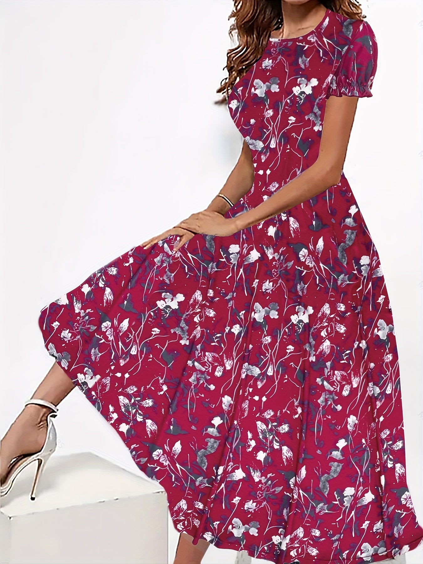 Juliana | Elegante bloemenjurk