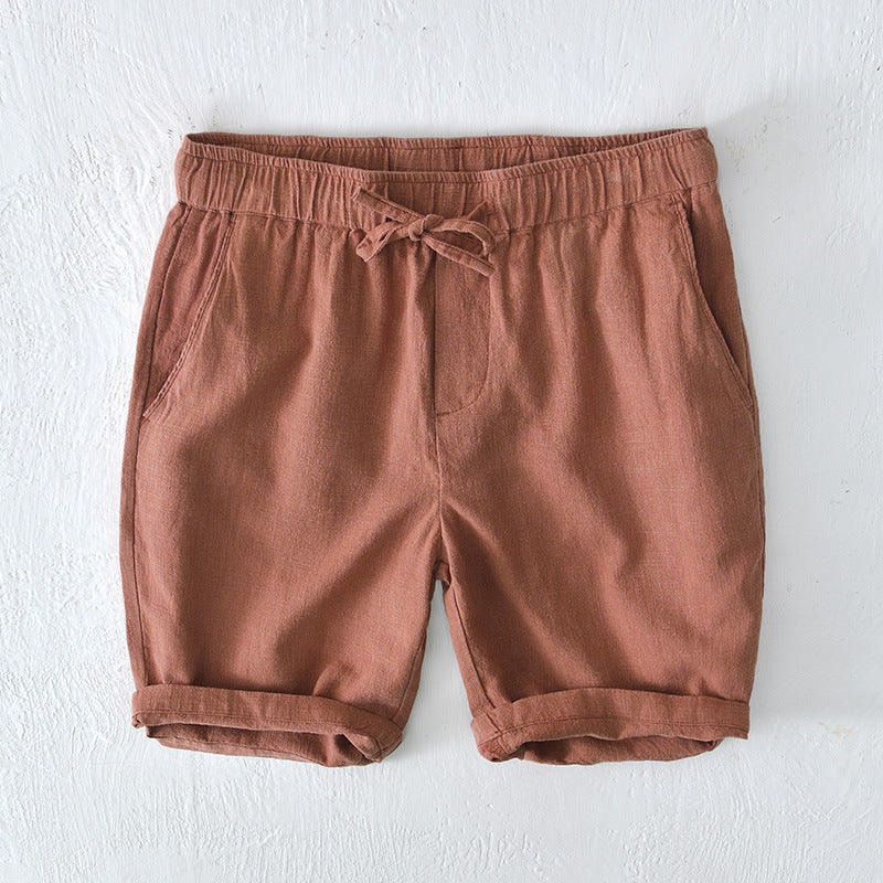 Kai | Luchtige Linnen Korte broek