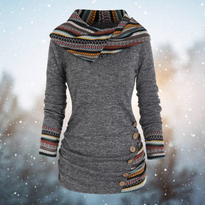 Ella casual tribal-hoodie