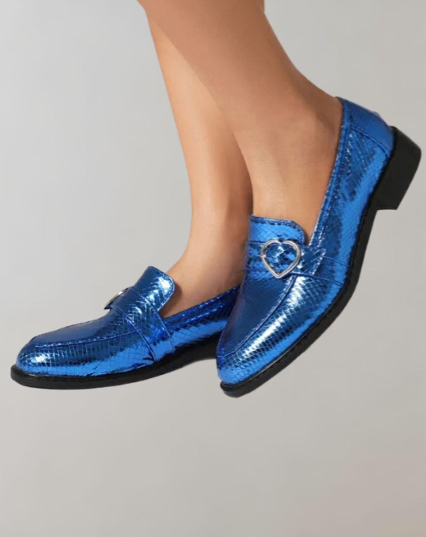 Sophie | Glanzende loafers voor dames met gestructureerd ontwerp