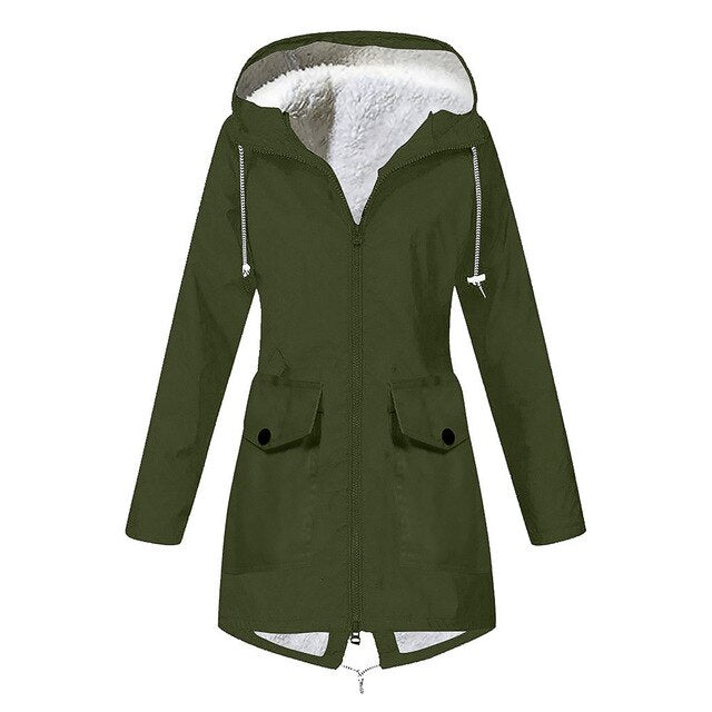 Angelina - Fleece regenjack