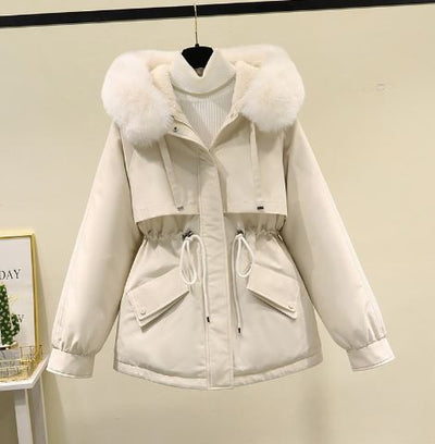 Dames winterjas met stijlvolle kraag