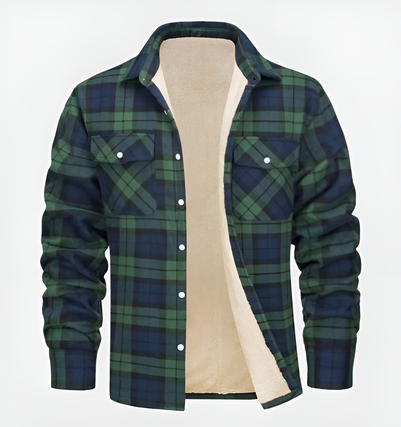 Vintage Flanellen Jack voor Heren