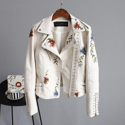 Taylor - elegant streetwear-jack met bloemen