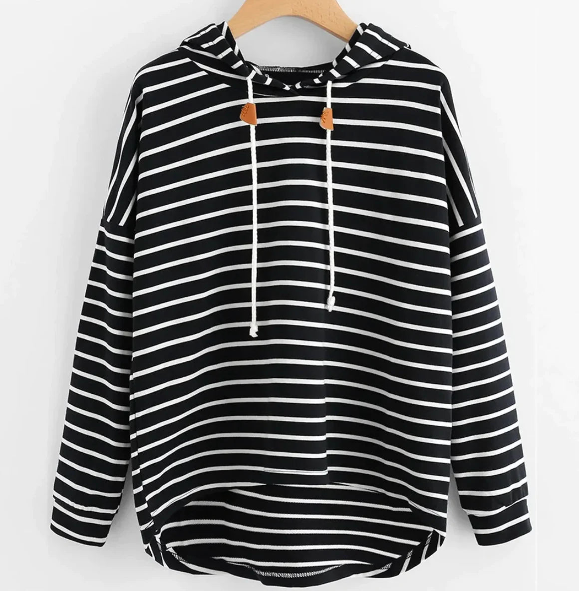 Adeline - Casual Gestreepte Pullover Hoodie voor Vrouwen