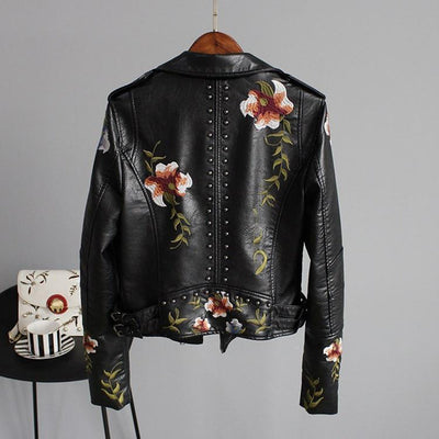 Taylor - elegant streetwear-jack met bloemen