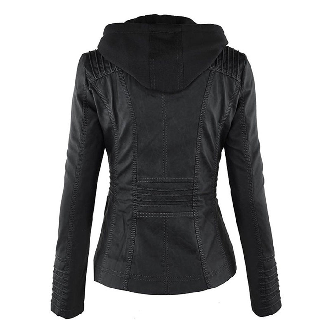 Corinne - trendy vintage jas met capuchon